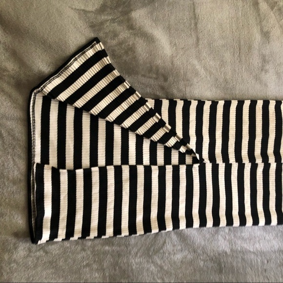 Love Culture cream and black ribbed skirt size small - Picture 4 of 5